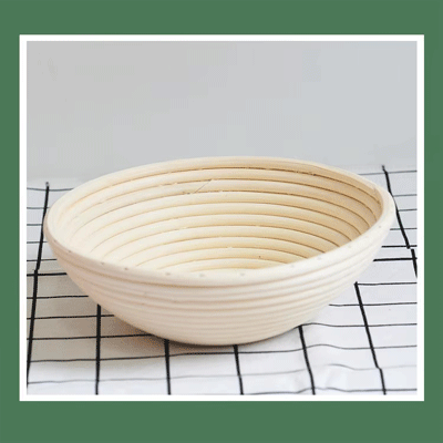 Indonesia rattan bread fermentation basket sourdough proofing bowl artisan round bannetons bread proofing bask