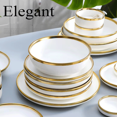 Nordic matte handmade white ceramic dinnerware porcelain vs ceramic porcelain dinnerware sets