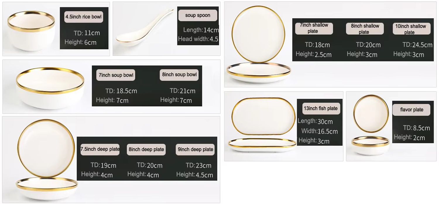 Nordic matte handmade white ceramic dinnerware porcelain vs ceramic porcelain dinnerware sets