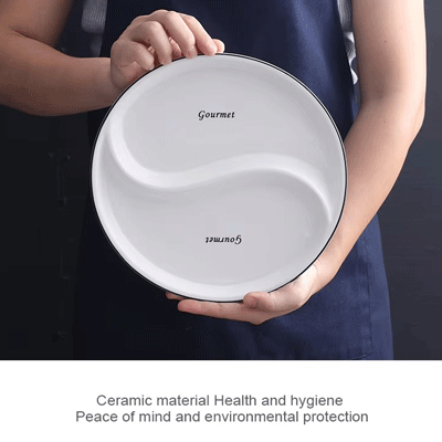 Creative fan-shaped underglaze bone china dinnerware sets handmade porcelain or ceramic dinnerware