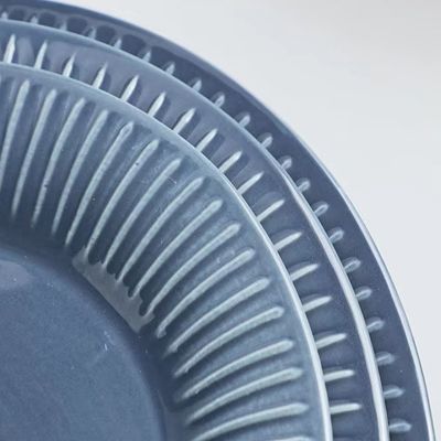 Netflix home scandinavian matte soup plate rice bowl spoon pot dining ceramic tableware set