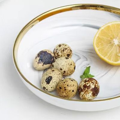 European hotel home dinnerware sets luxury porcelain gold royal marble ceramic plates sets dinnerware tableware