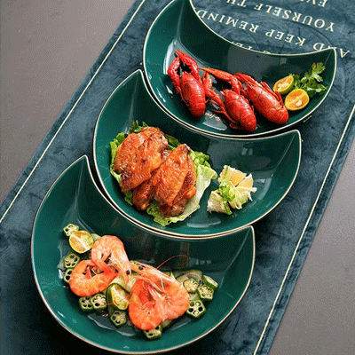 Peacock green glaze porcelain dinner plate sets 25 5 piece plate set ceramic dinner plate sets