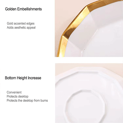 Light luxury ceramic plates bowls sets dinnerware ceramic catering serving dishes crockery dinner sets