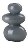 Stacked Handmade Mouthblown Color Glass Vase Modern Transparent Art Vase for Home Hotel Wedding Tabletop Decor