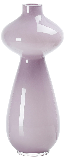 Handblown Glass Vase Modern Design Bright Solid Color for Home Table Centerpiece