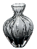 Cigarette Amber French Artistic Nordic Modern Small Waist Classic Handblown Glass Vase