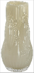 Classic Design Candy Color Striped Glass Vase Irregular Hydroponic Modern Luxury Flower Ornaments