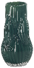 Classic Design Candy Color Striped Glass Vase Irregular Hydroponic Modern Luxury Flower Ornaments
