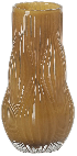Classic Design Candy Color Striped Glass Vase Irregular Hydroponic Modern Luxury Flower Ornaments
