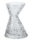 Creative Hand Blown Funnel-shaped Glass Vase Contemporary Christmas Flower Arrangement