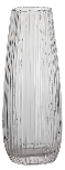 Nordic Modern Minimalist Mouthblown Clear Crystal Glass Vases Smoke Gray for Wedding Center Piece Home Decor