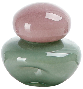 Candy Colored Glass Vase With Lid Simple Creative Home Soft Decor Hydroponic Flower Arrangement Wine Cabinet Accessory