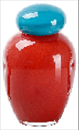 Candy Colored Glass Vase With Lid Simple Creative Home Soft Decor Hydroponic Flower Arrangement Wine Cabinet Accessory