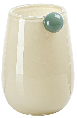 Hand Blown Colored Glass Vase With Sticky Ball For Home Decor Wedding Center