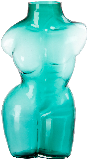Modern Nordic Handblown Female Body Art Glass Vase For Home Decoration