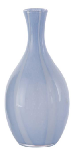 Custom Luxury Hand Blown Vertical Striped Colored Glass Vase Mini Tabletop Flower Vases for Wedding Centerpieces